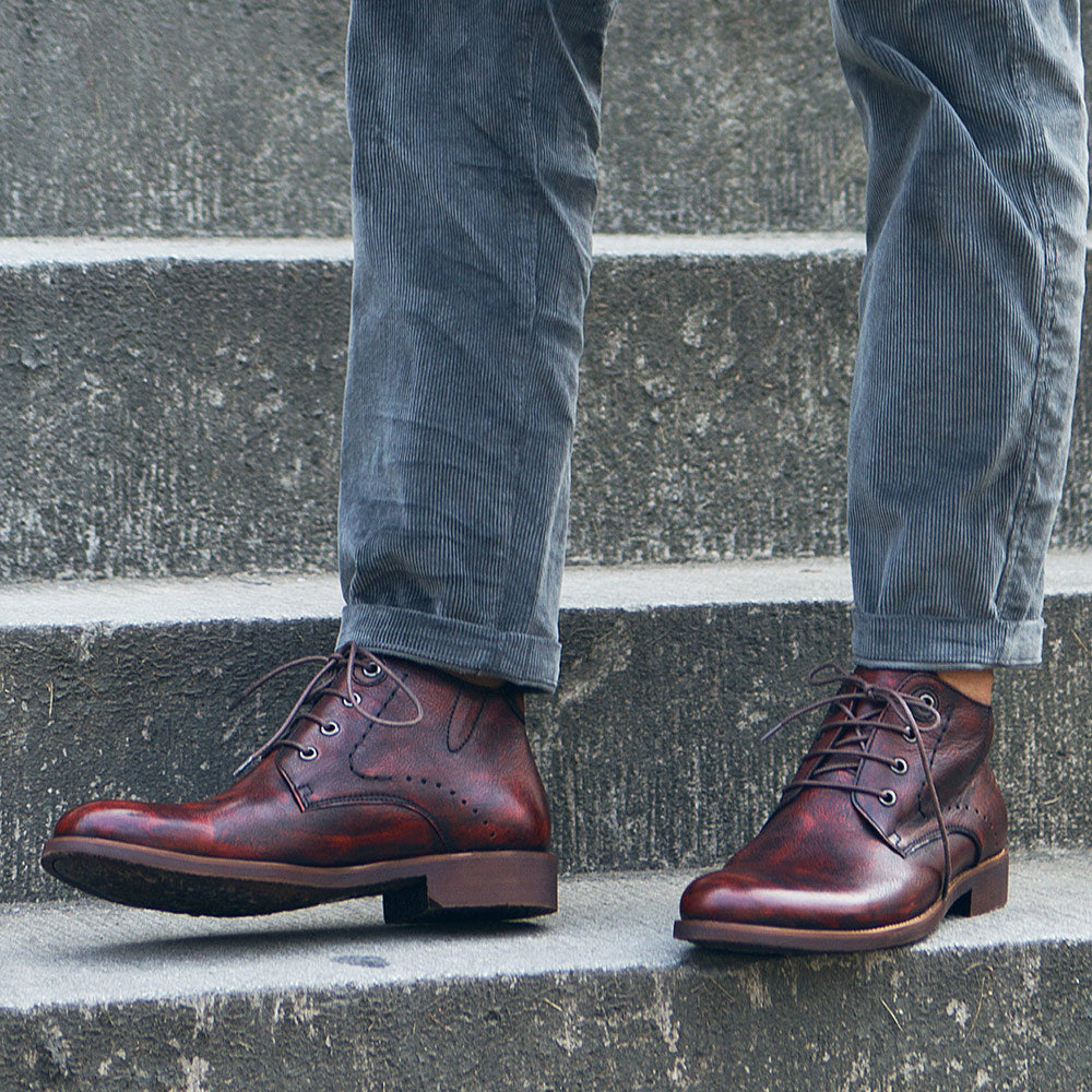 Men's Fashion Soft Leather Retro Trendy Boots