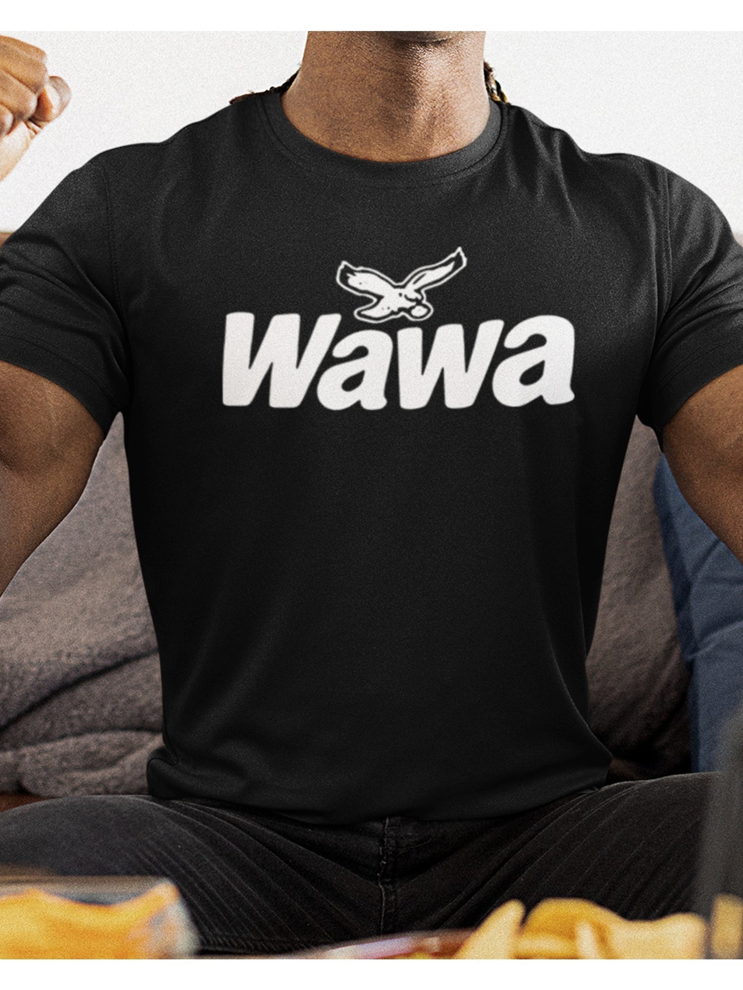 Wawa Eagles Printed T-shirt - Philly Thing 2024 Fashion Design Christmas Unisex T-shirt, Suitable For Men And Women