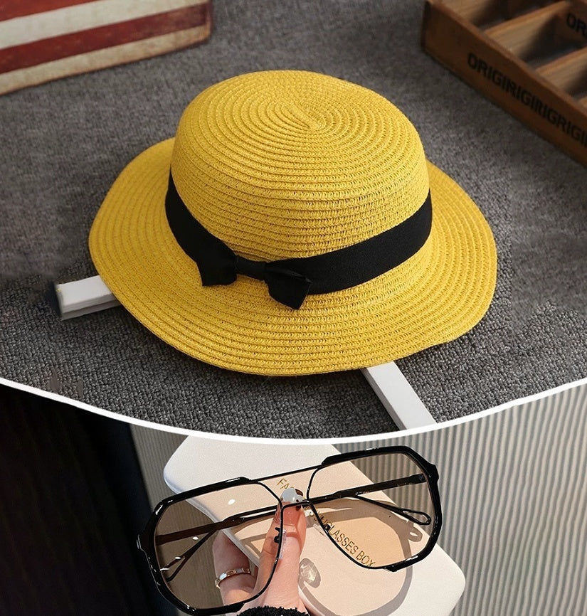 Summer Sun-proof Vacation Bowknot Hat