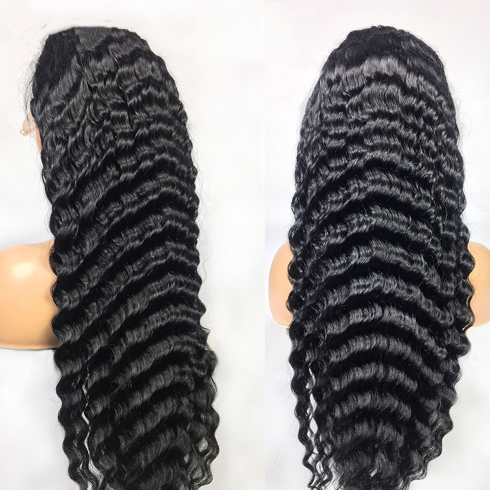 Deep Wave Lace Frontal Wigs