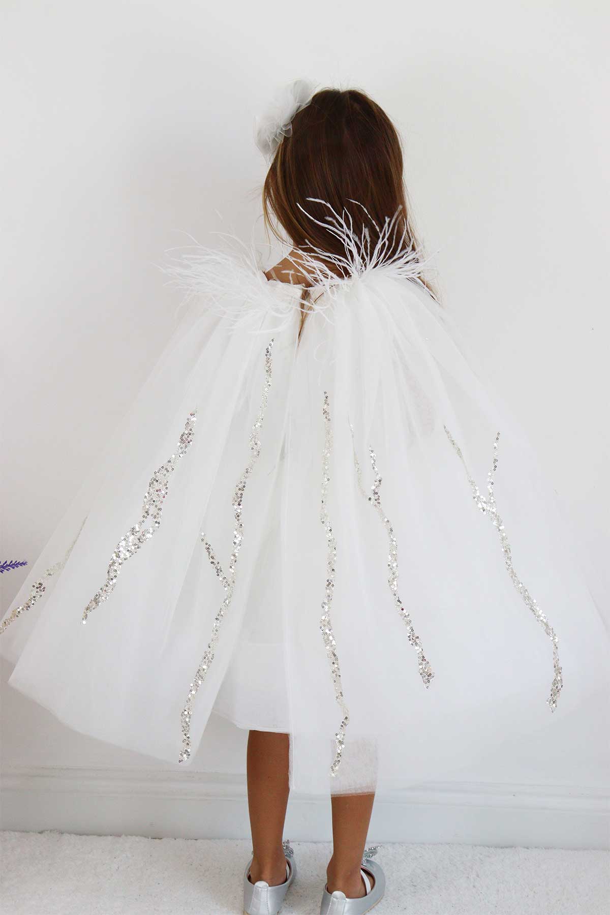 Alessandra White Party Dress