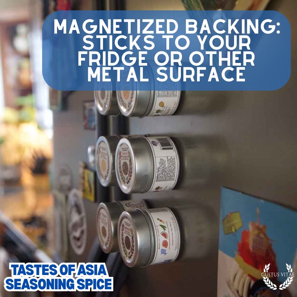 Asian Seasonings Gift Set - Tastes of Asia - Artisanal Spice Blends Six Pack