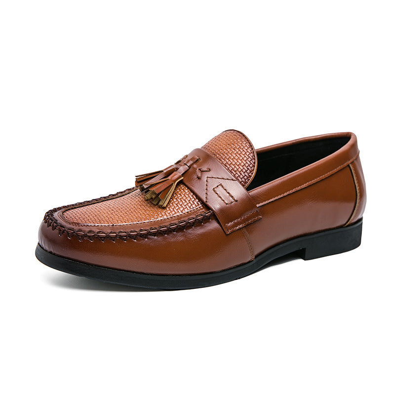 Men's Casual Slip-on Leather Shoes