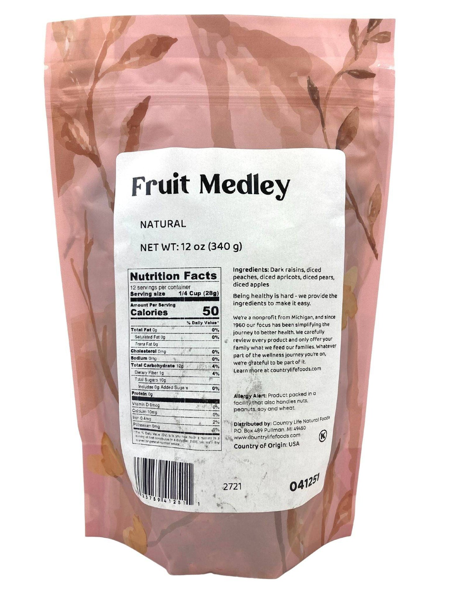 Fruit Medley, Natural