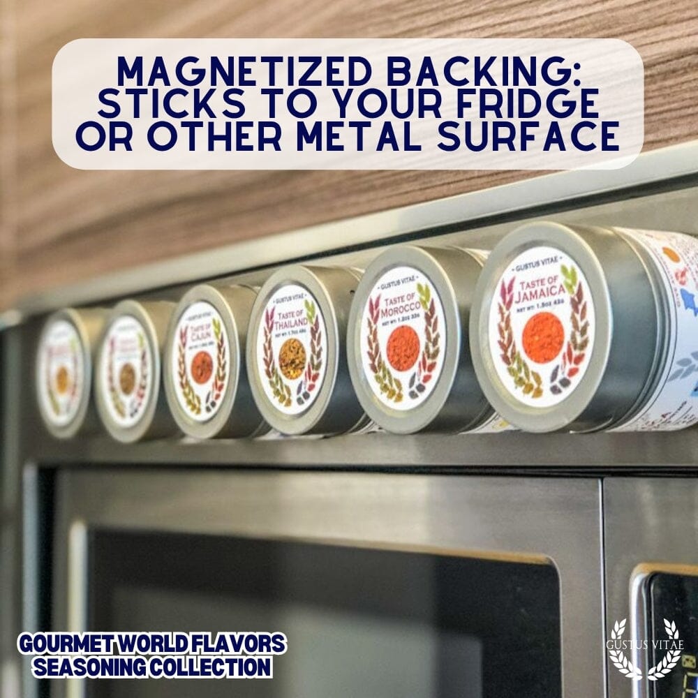 Cuisines of the World Gourmet Seasonings Collection - 6 Tins