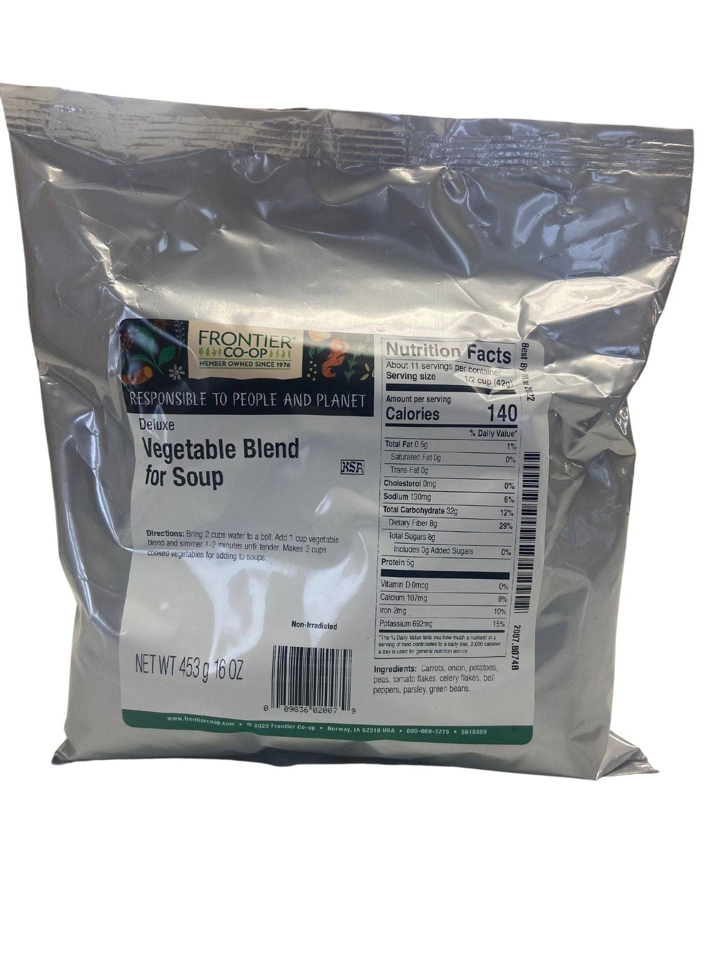 Vegetable Blend For Soup