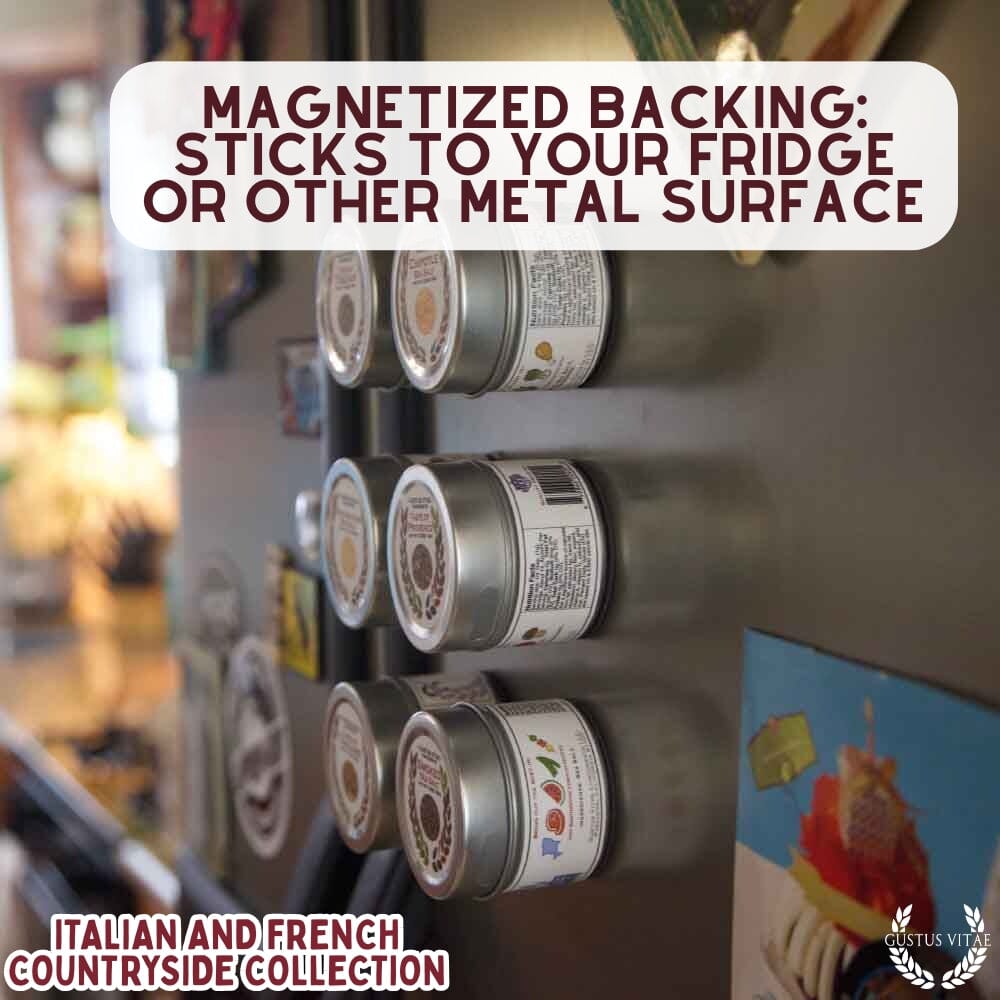 Italian and French Countryside Spice Blend Collection - 3 Tins