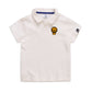 Summer Elastic Cotton Solid Color Short Sleeve Men Polo T-shirt