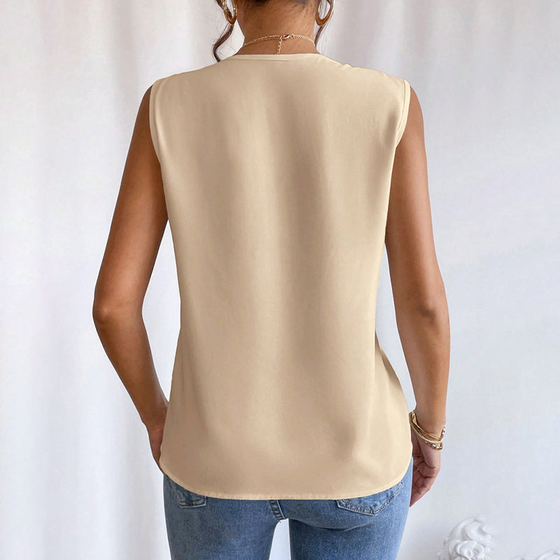 Women's Elegant V Neck Tank Tops