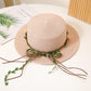 Women's Flat Straw Hat