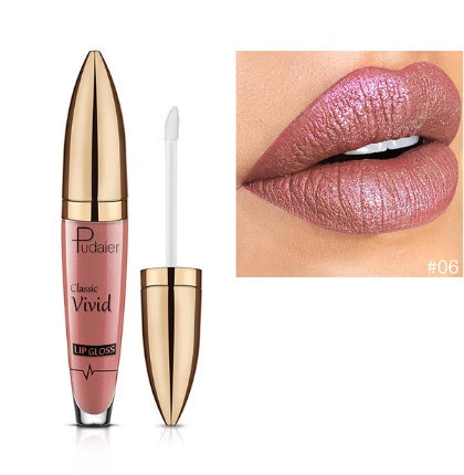 Non-stick cup diamond lip gloss