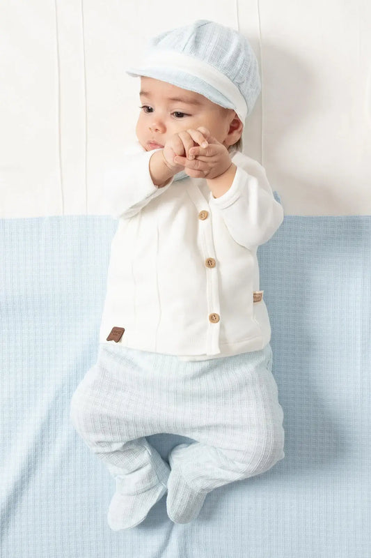 George Newborn Baby Boy Coming Home Outfit Set (10 Pcs)