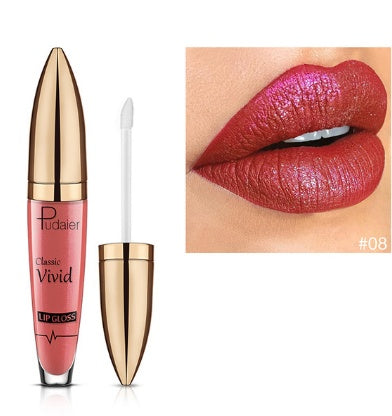 Non-stick cup diamond lip gloss