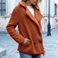 Winter Button Jacket Cardigan Outwear For Women
