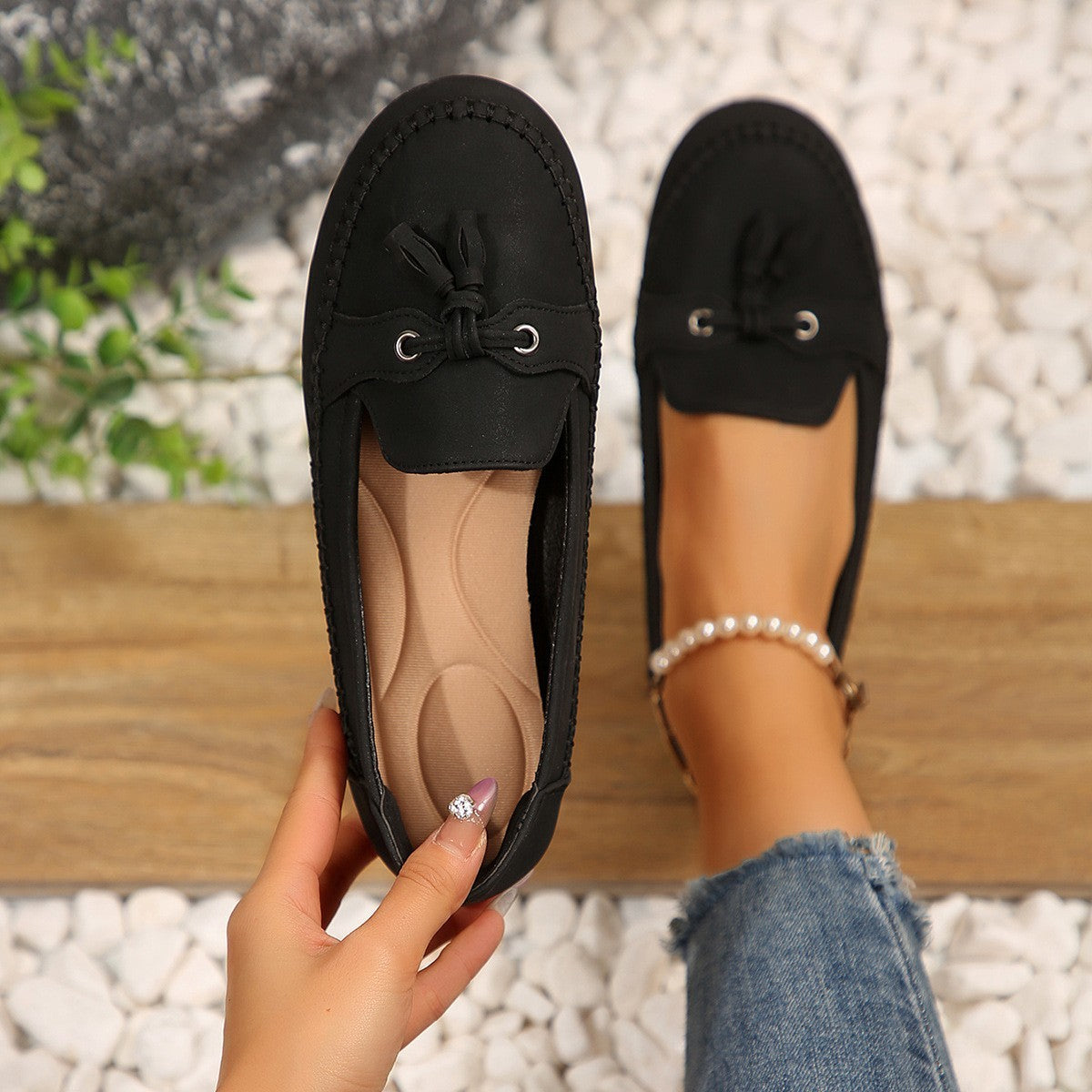 Women's Round Head Loafers