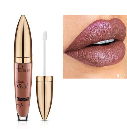 Non-stick cup diamond lip gloss