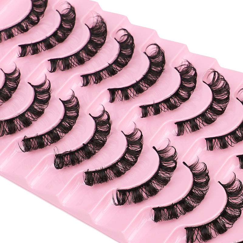 False Eyelashes, DD Curve, Thick, Eyelashes Ten Pairs