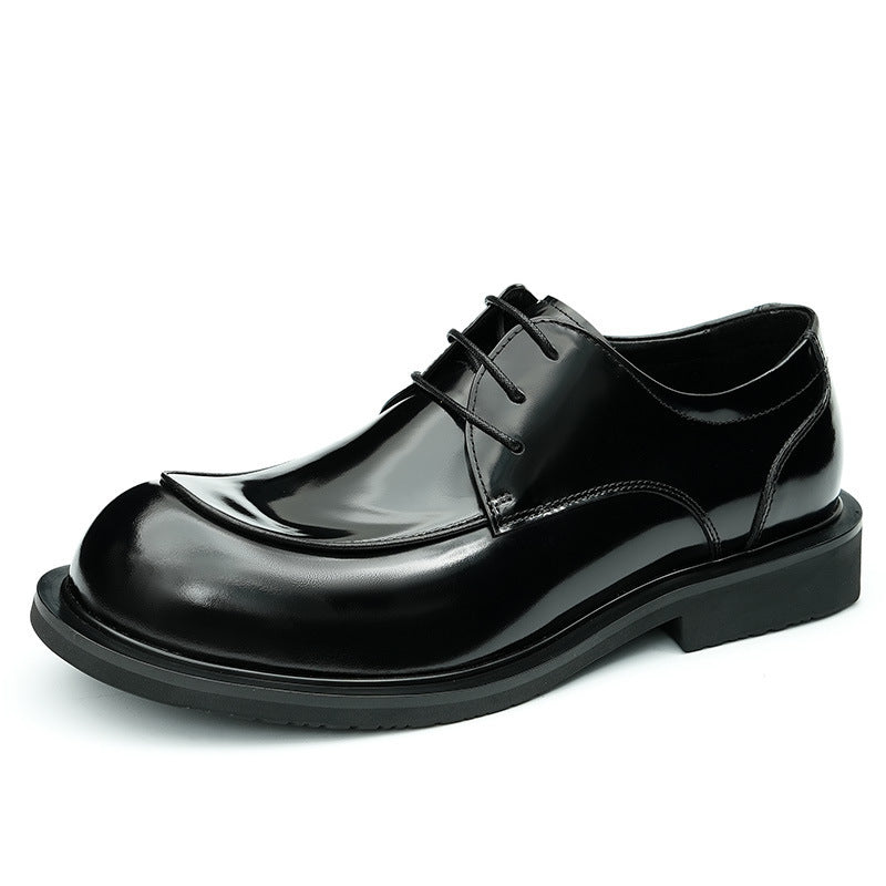 Wide Feet Leather Shoes Men's