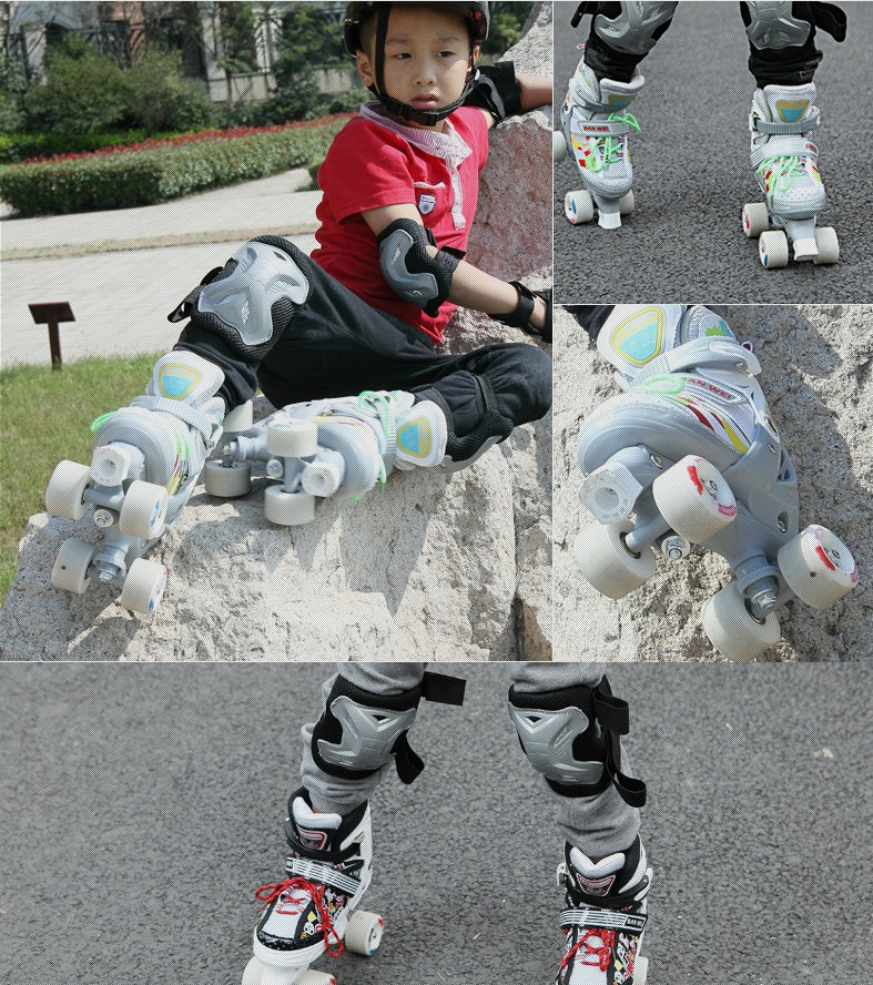 Children's Four-wheel Roller Skate Shoe