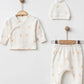 Moon Baby Clothes Set - 3 Pcs
