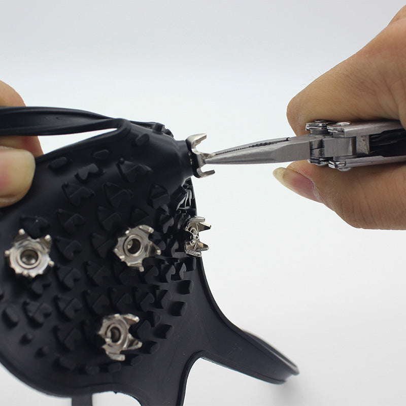 Unisex Men 5 Teeth Ice Gripper For Shoes
