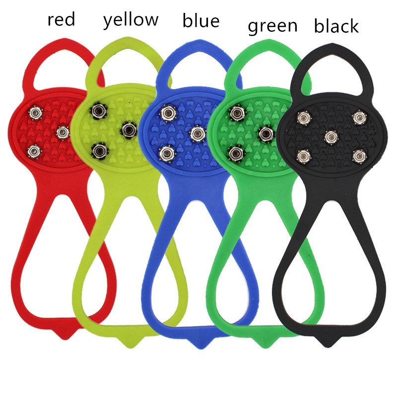 Unisex Men 5 Teeth Ice Gripper For Shoes