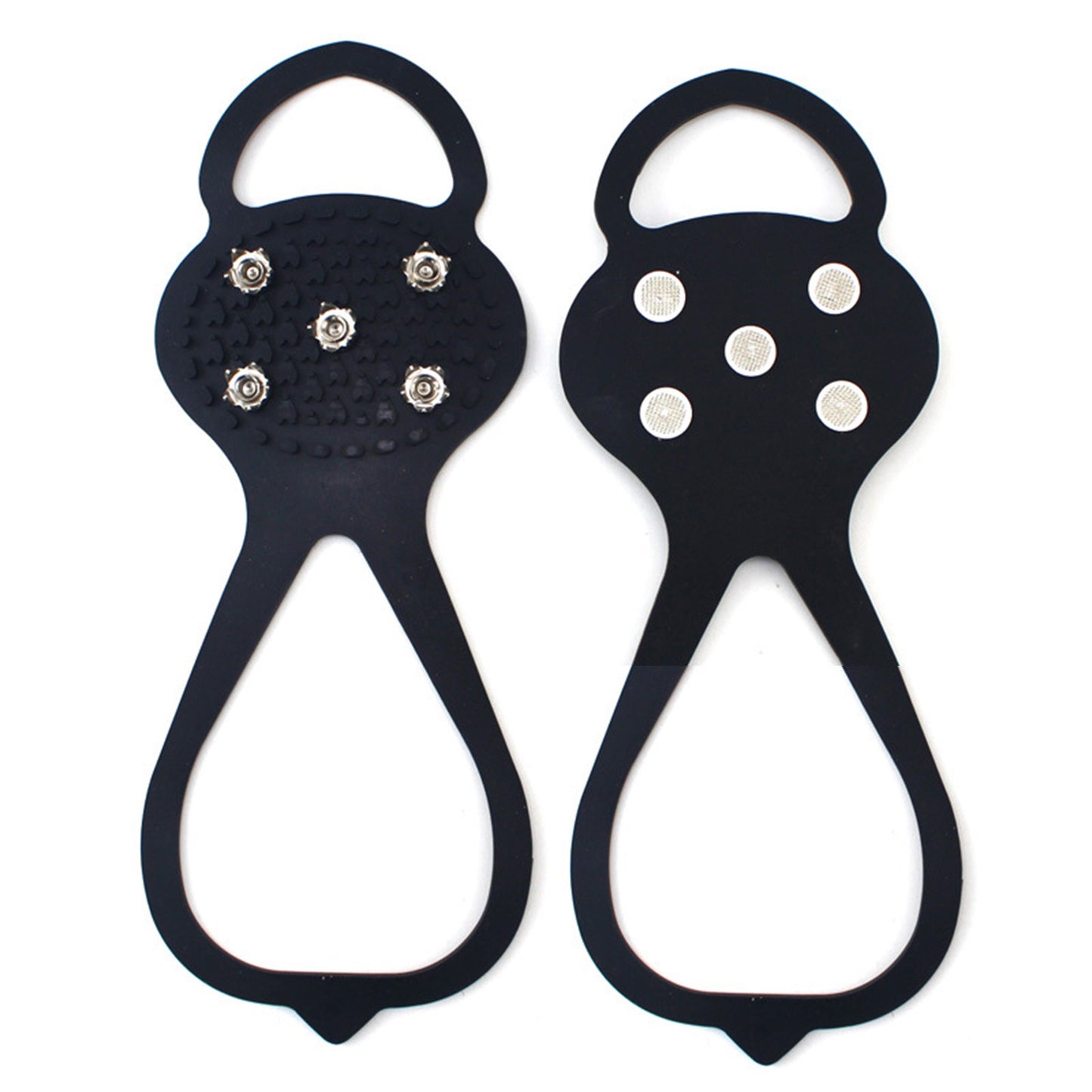Unisex Men 5 Teeth Ice Gripper For Shoes