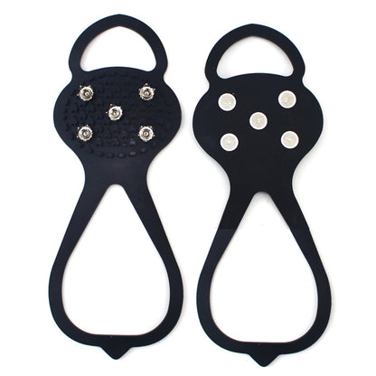 Unisex Men 5 Teeth Ice Gripper For Shoes