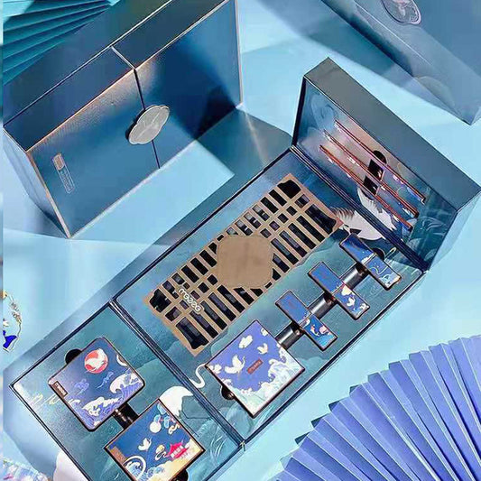 Eyeshadow Carved Lipstick Set Makeup