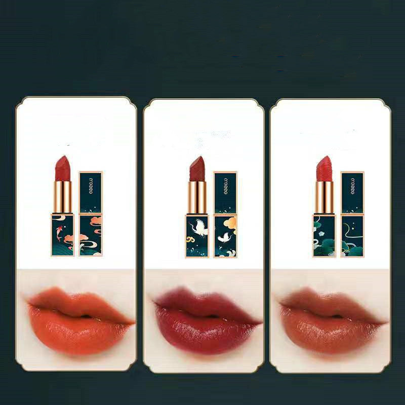 Eyeshadow Carved Lipstick Set Makeup