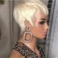 Ladies Fashion Short Straight Hair