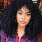 African Short Curly Hair Female Wigs