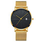 Calendar Thin Mens Watch