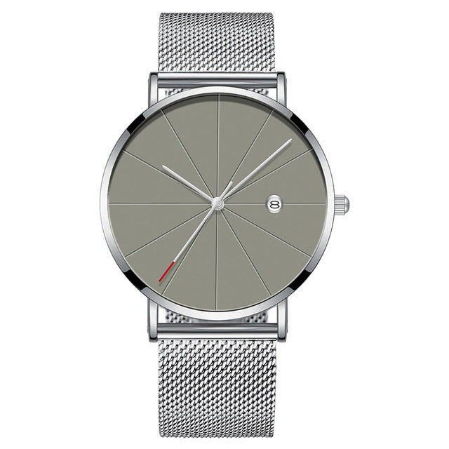 Calendar Thin Mens Watch