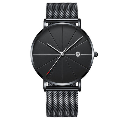 Calendar Thin Mens Watch