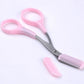 Eyebrow scissors with eyebrow comb