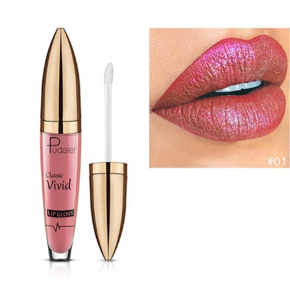 Non-stick cup diamond lip gloss