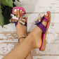 Ribbon Bow Sandals