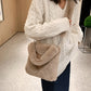 Love Winter Plush Shoulder Bags For Women