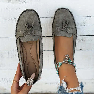 Women's Round Head Loafers