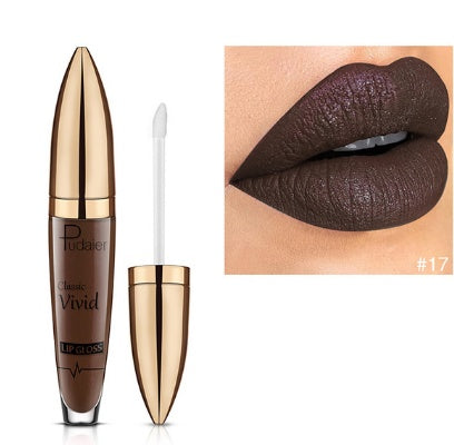 Non-stick cup diamond lip gloss