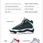 Fashion Thick Bottom Wear-resistant High-top Trendy Running Basketball Shoes
