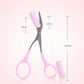 Eyebrow scissors with eyebrow comb