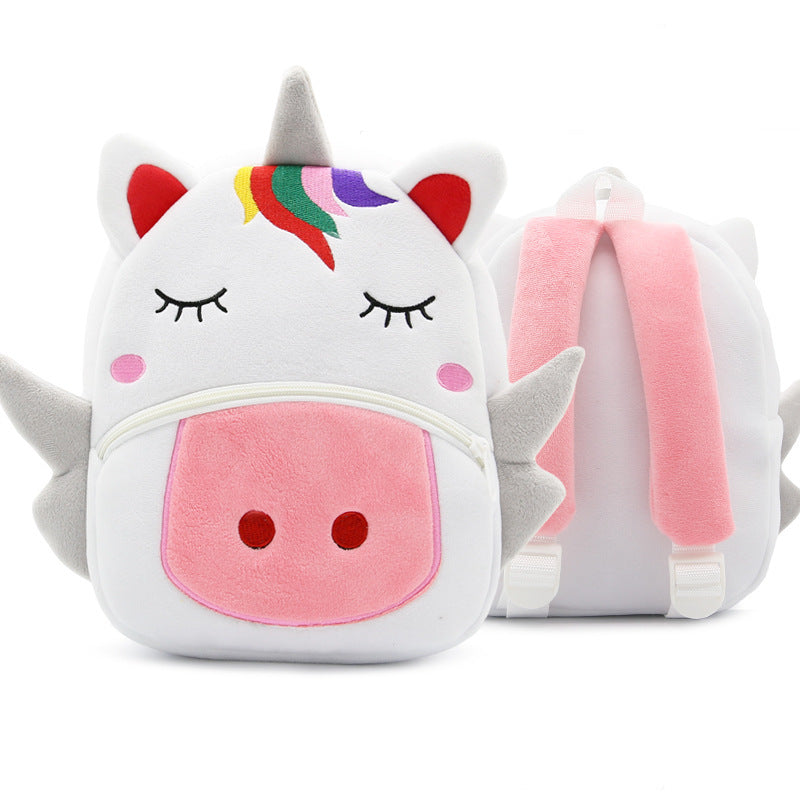 Cute Plush Backpacks Kindergarten