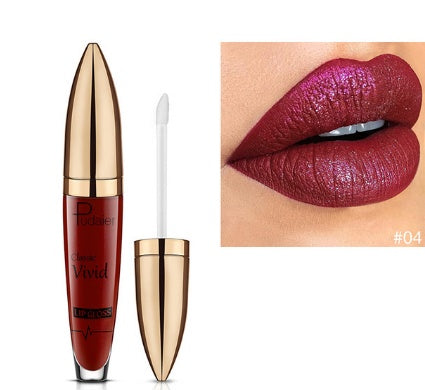 Non-stick cup diamond lip gloss