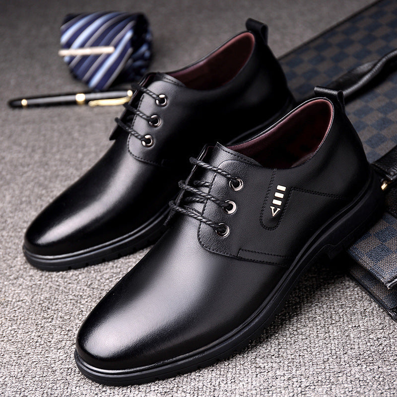 Leather Men's Business Casual Pumps