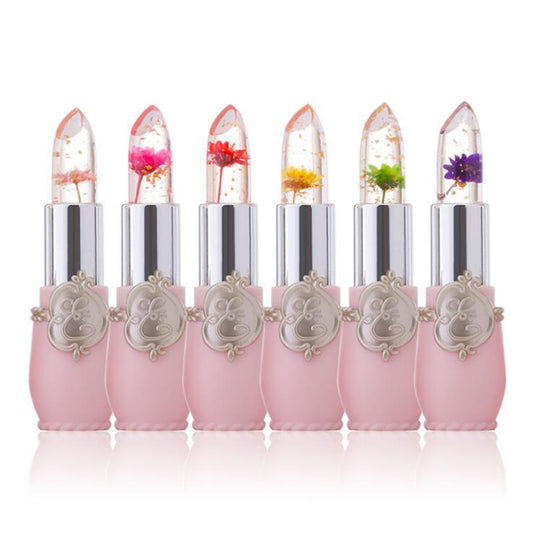Flower Crystal Jelly Magic Lipgloss