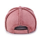 Women Peaked Cap Solid Color Broken Edge Design