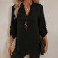 Women's Casual Summer Notch V Neck Blouses