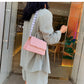 Small Trendy Chain Shoulder Texture Handbag